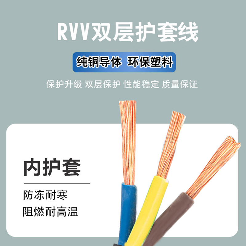 英標三芯雙頭電源線